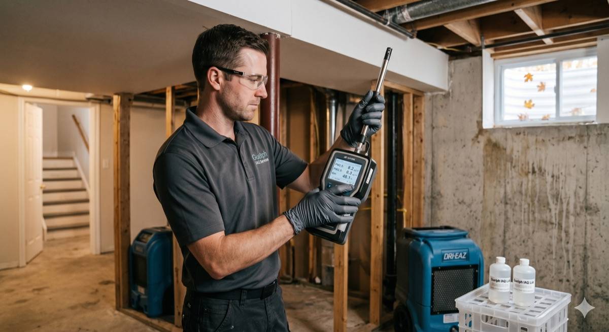 Mold removal work in Guelph — 3